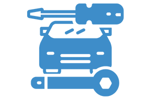 car and wrench icon