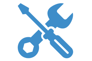 wrench and screwdriver icon